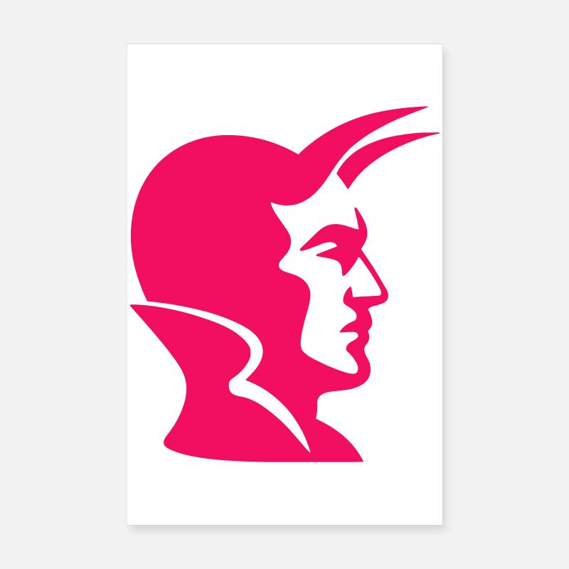 Diable Pop Art Poster 20 x 30 cm