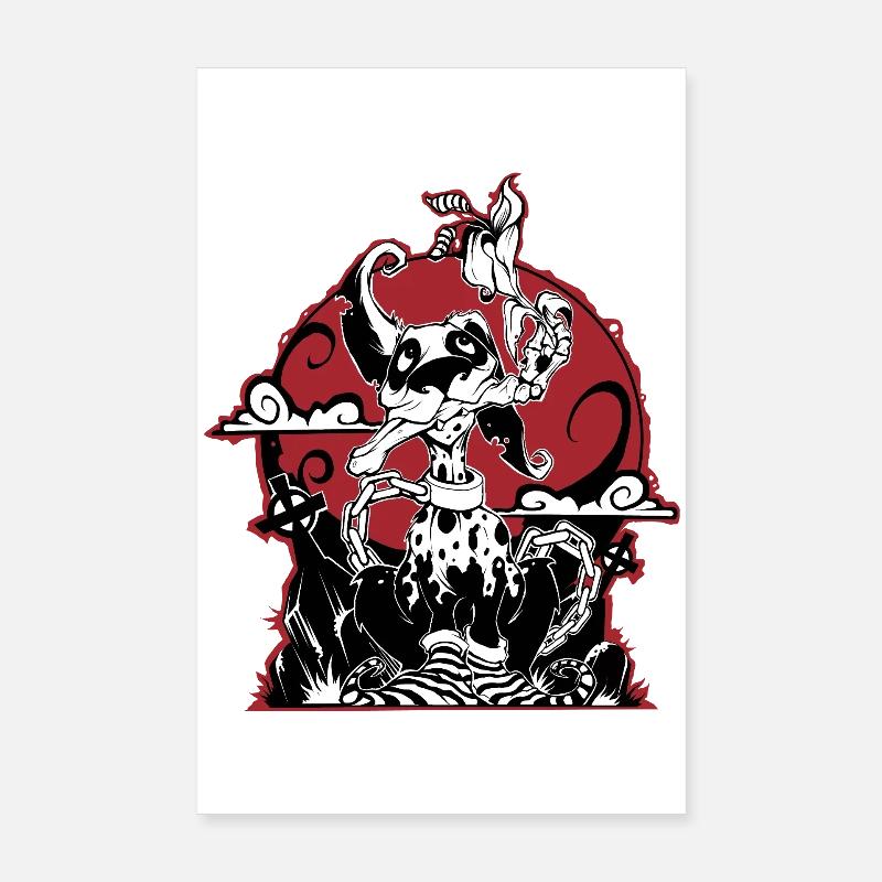 Chiot fantôme Poster 20 x 30 cm