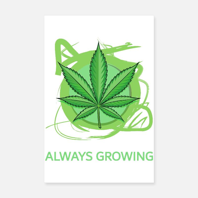 Always Growing Poster 8" x 12" (20x30 cm)