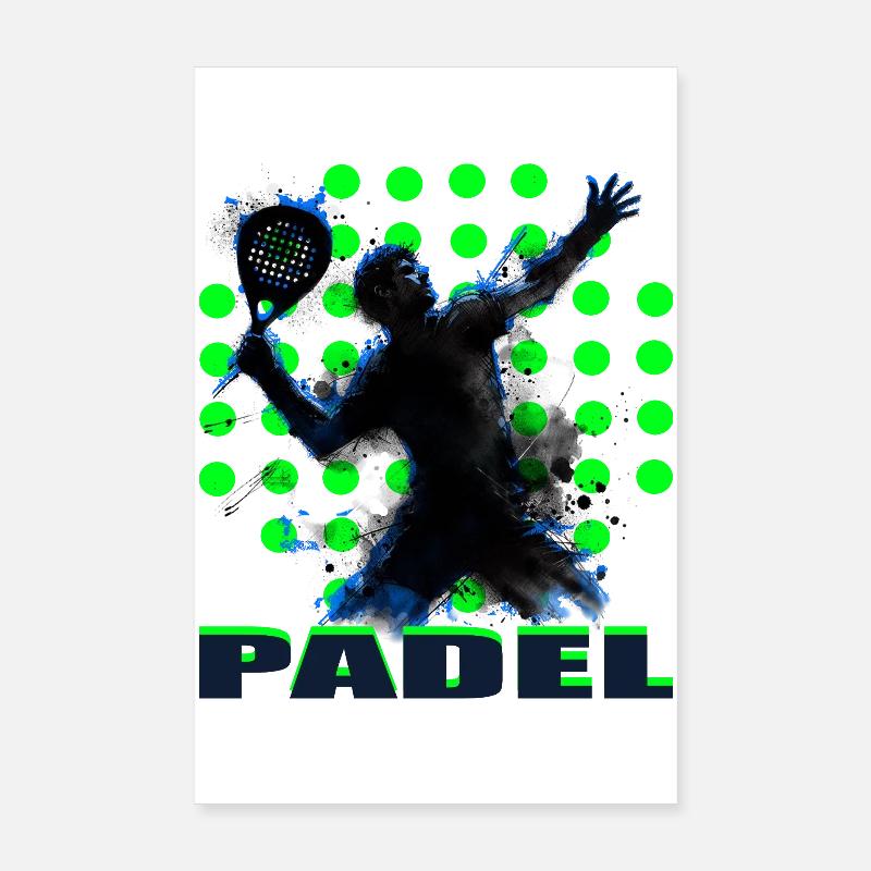 Padel Poster 20 x 30 cm