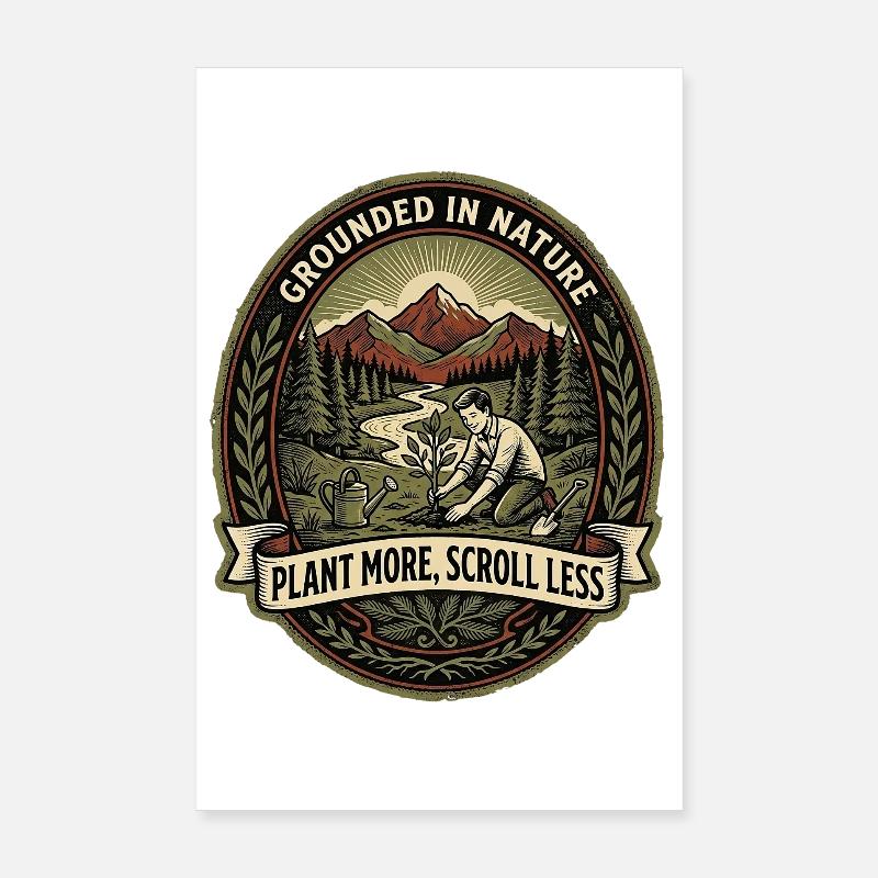 Planter plus de plantes Poster 20 x 30 cm