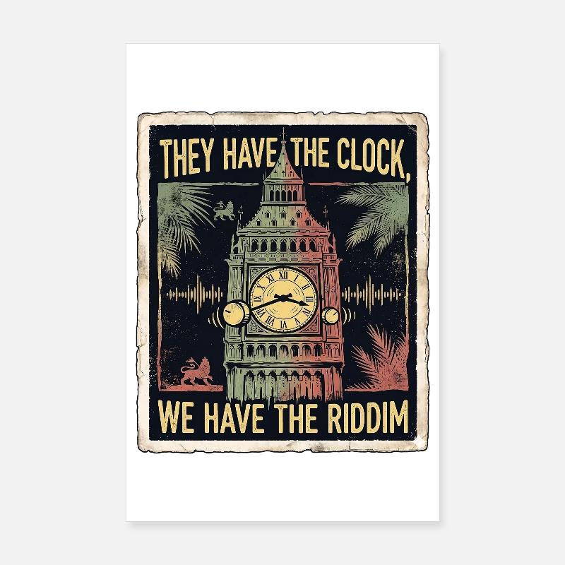 Rasta à Londres Poster 20 x 30 cm