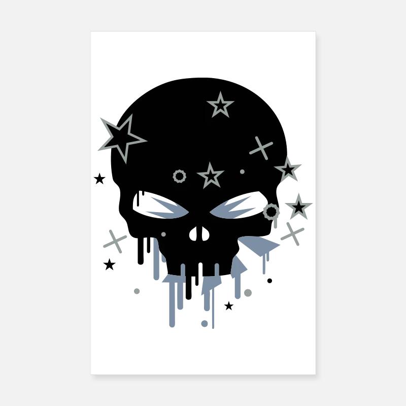 Skull / Teschio Poster 20x30 cm
