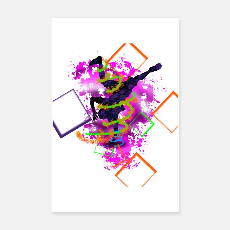 Hip Hop Poster 8" x 12" (20x30 cm)