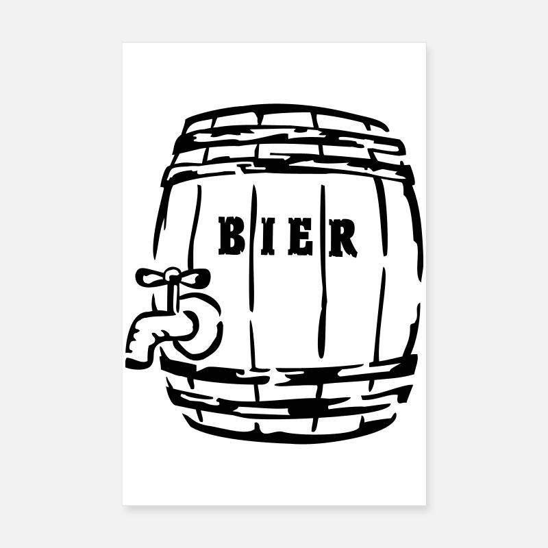 bierfass junggesellenabschied vatertag Poster 20x30 cm