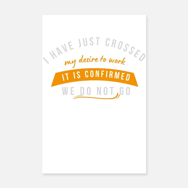 Crossed Desires, We Do Not Return Poster 8" x 12" (20x30 cm)