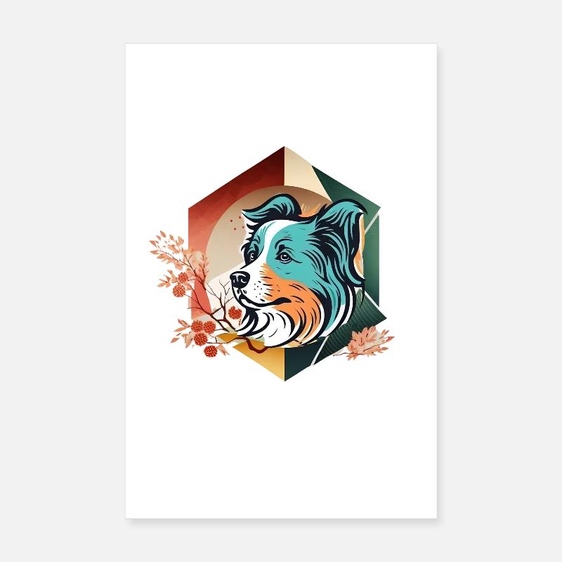 Mon Chien Pense Que Je Suis Cool Poster 20 x 30 cm