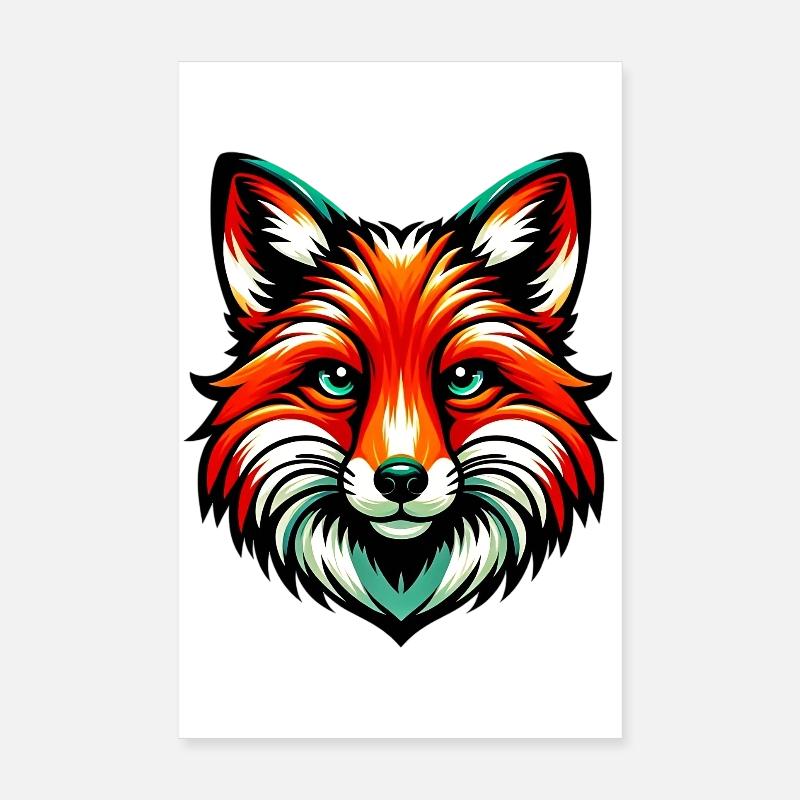 Renard Poster 20 x 30 cm