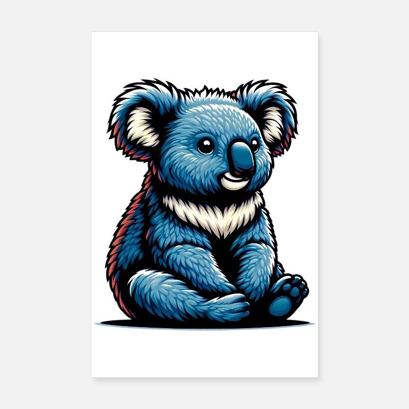Koala Poster 20 x 30 cm