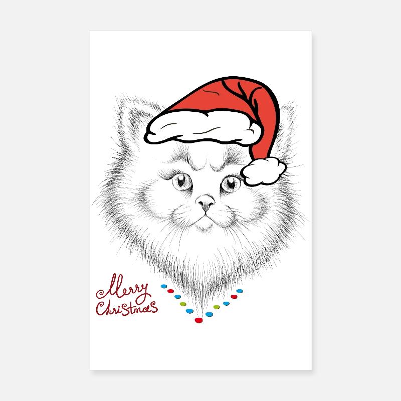 Joyeux Noël Poster 20 x 30 cm