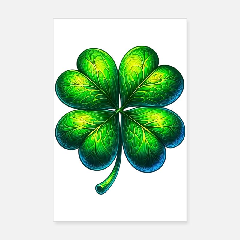 Four-leaf clover Poster 8" x 12" (20x30 cm)