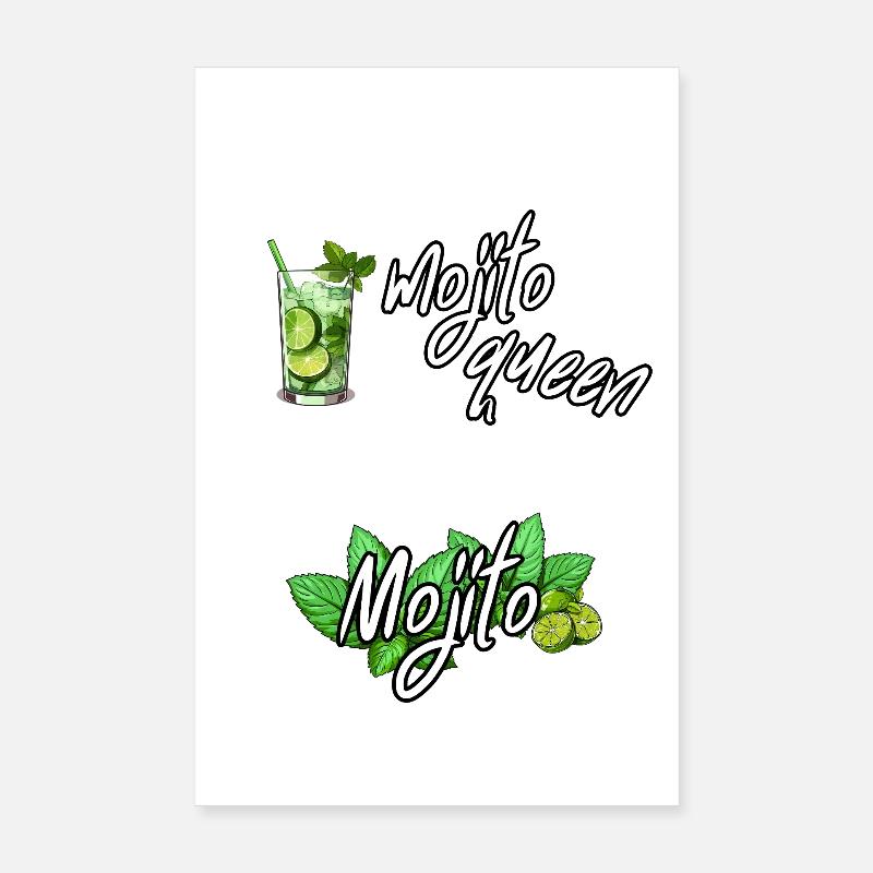 Reine Mojito Poster 20 x 30 cm