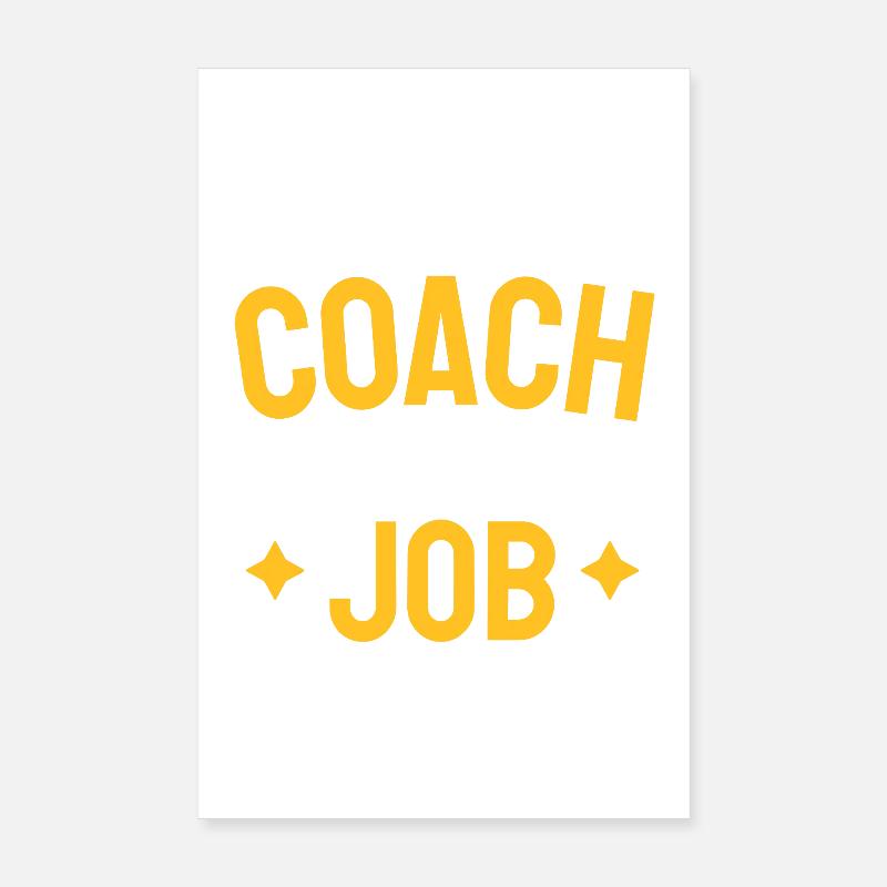 Coach-Mindset-Tee: Tough Love Motivation Poster 20x30 cm