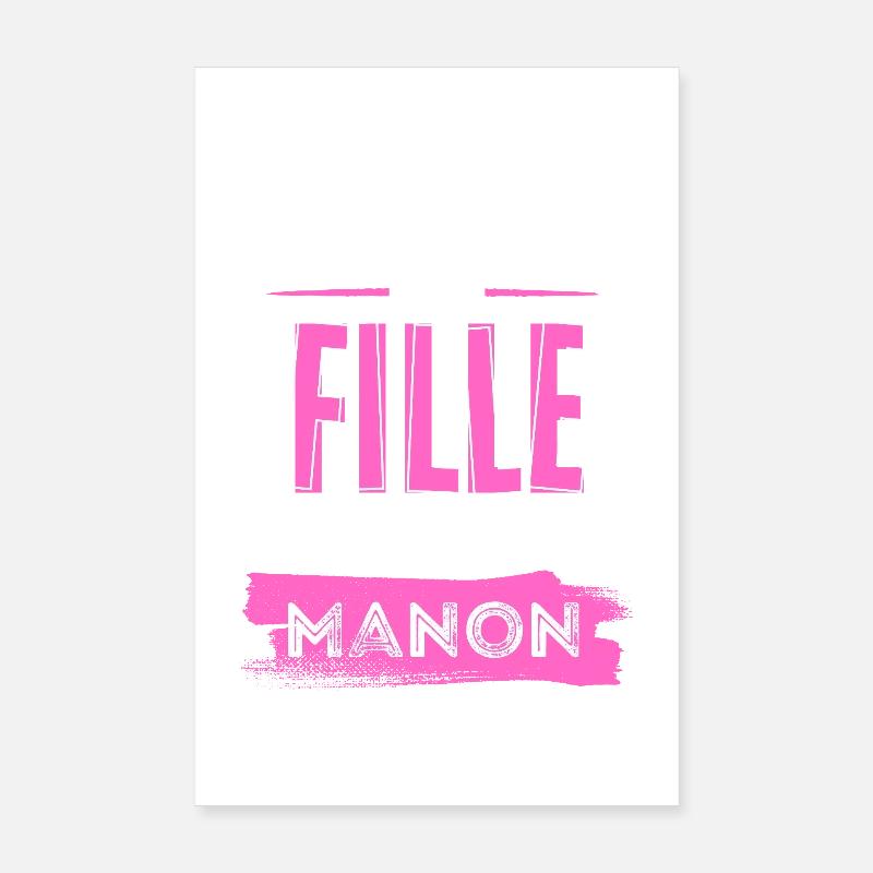 Fille Parfaite Manon Poster 20 x 30 cm