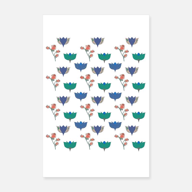 Garten Romantik Poster 20x30 cm