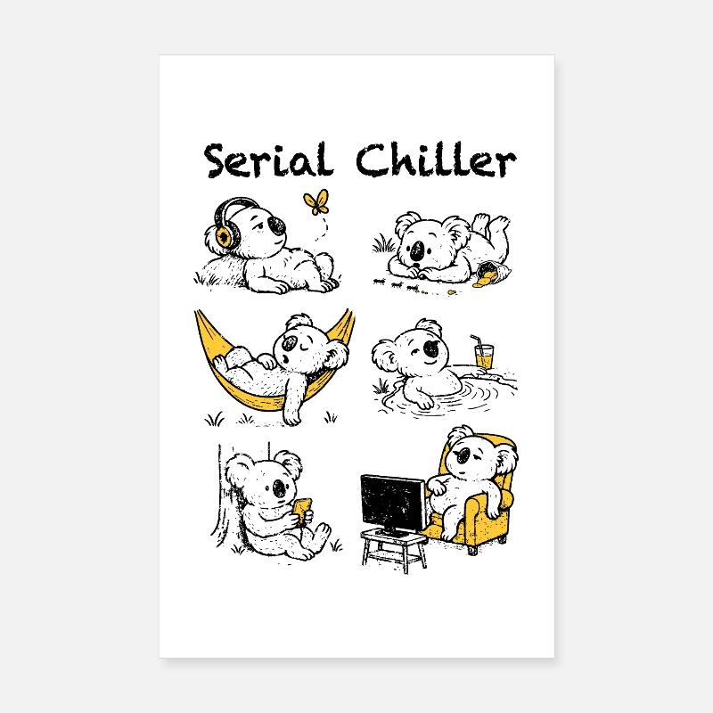 Serial Chiller Poster 20 x 30 cm