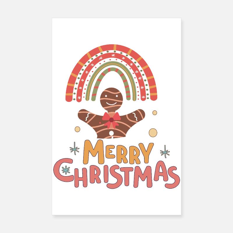 Joyeux noël Poster 20 x 30 cm