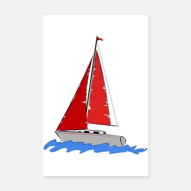 Yachtsman Poster 20 x 30 cm