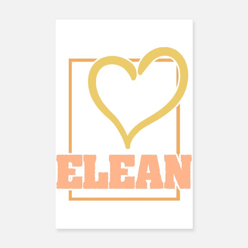 Heart Elea Poster 20 x 30 cm