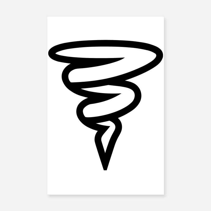 Tornado Poster 20x30 cm