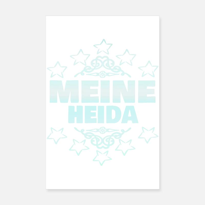 Heida Poster 20x30 cm