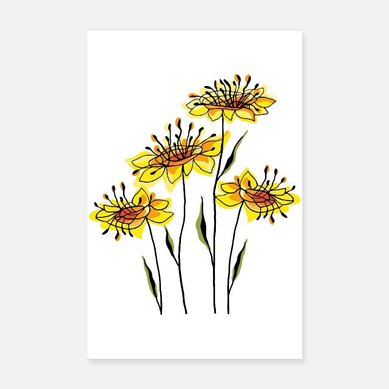 Fleur Poster 20 x 30 cm