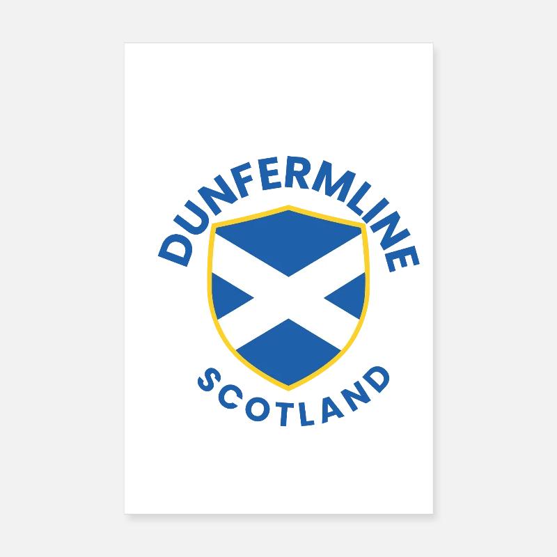 Conception du Bouclier écossais de Dunfermline Poster 20 x 30 cm