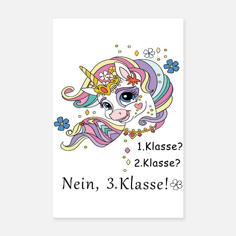 School child 3rd grade Poster 8" x 12" (20x30 cm)