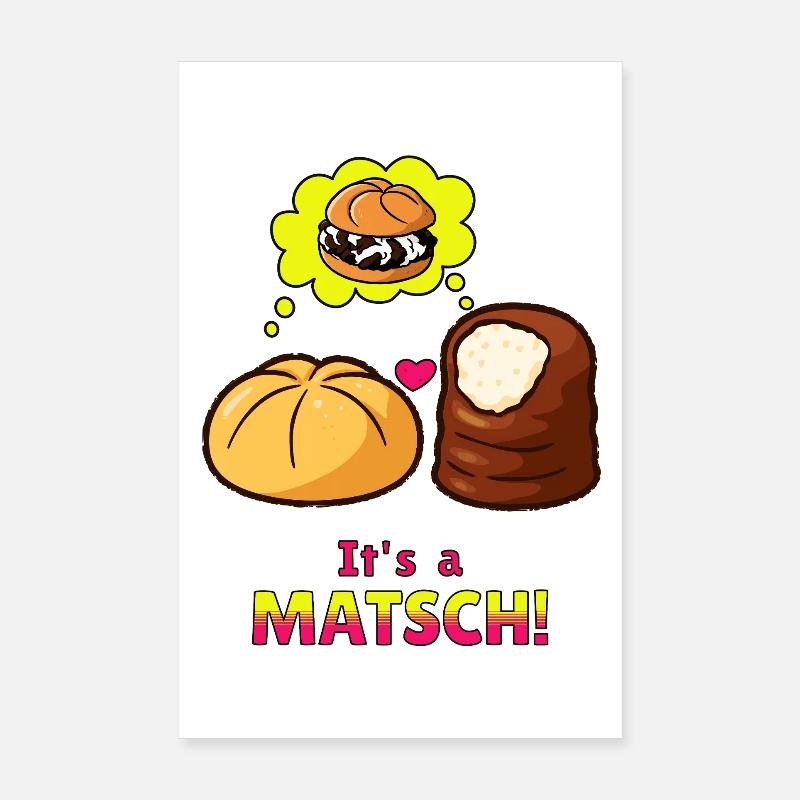 Mud rolls in love - it's a mud. Poster 8" x 12" (20x30 cm)