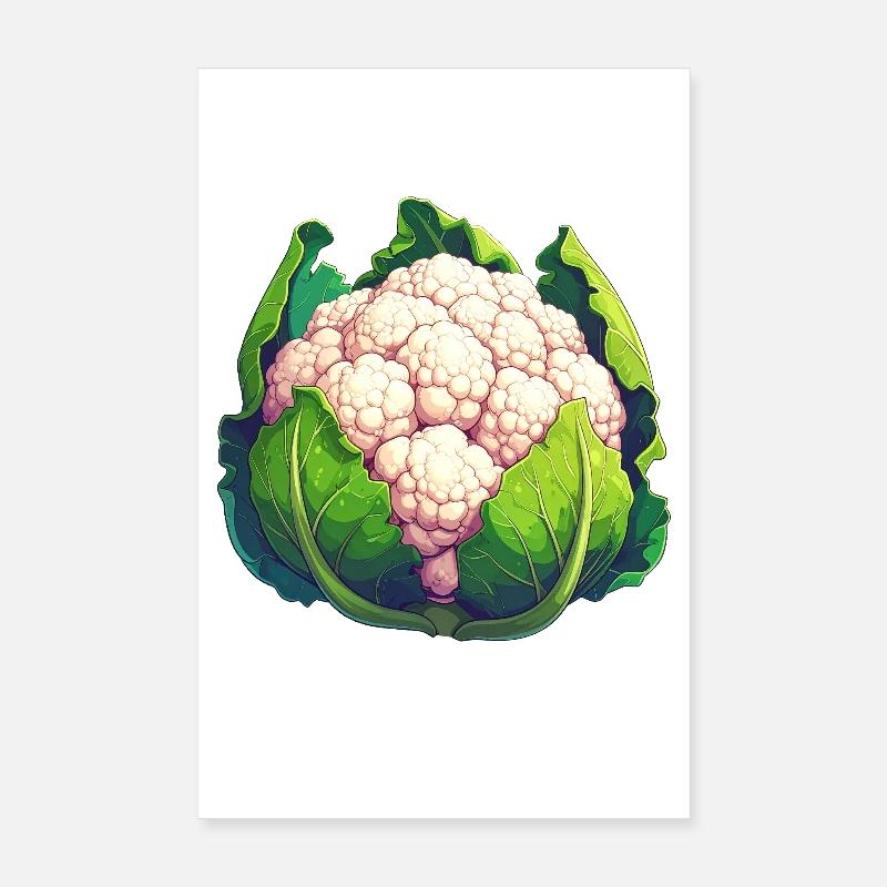 Blumenkohl Poster 20x30 cm