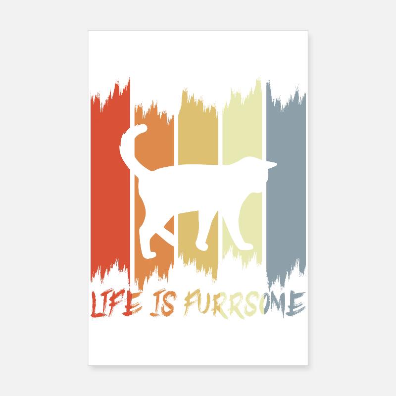 Cats Wit Poster 8" x 12" (20x30 cm)