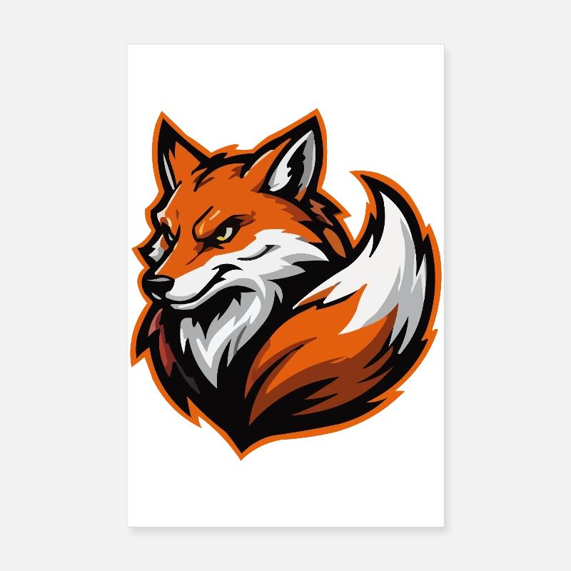 Fox Esports Poster 8" x 12" (20x30 cm)