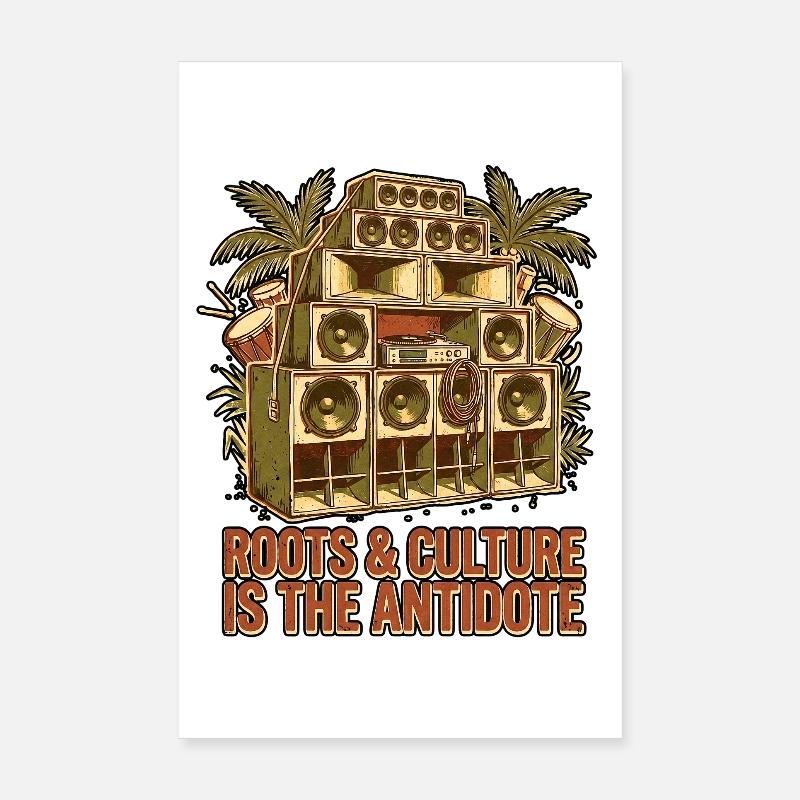 Antidote Is Roots Poster 20x30 cm