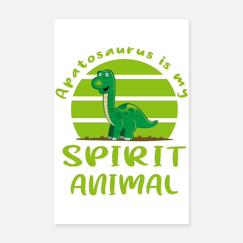Apatosaurus Poster 20x30 cm