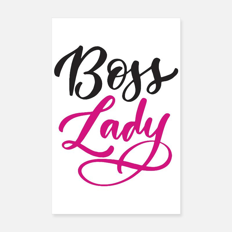 Lady  Poster 8" x 12" (20x30 cm)