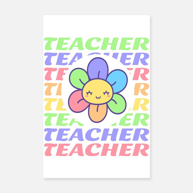 Lehrer Design Poster 20x30 cm