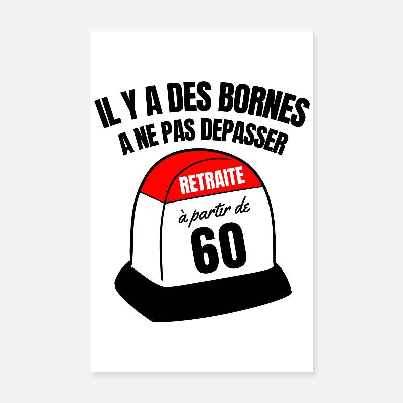 retraite, réforme des retraites, retraites Poster 20 x 30 cm
