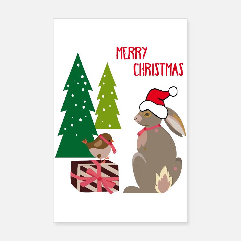 Joyeux Noël Poster 20 x 30 cm