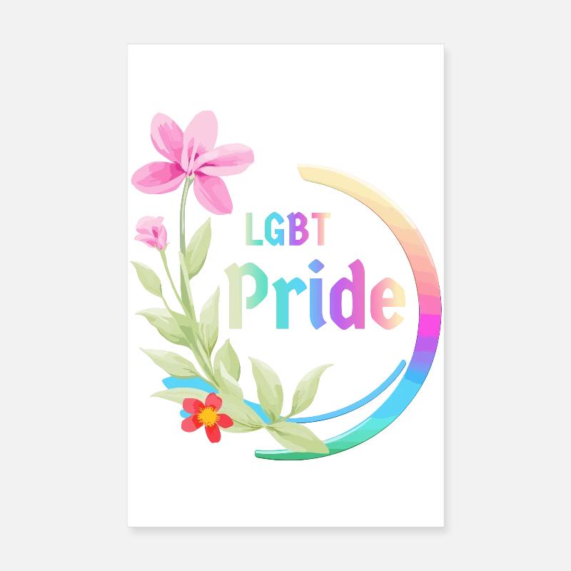 LGBT Pride Poster 8" x 12" (20x30 cm)