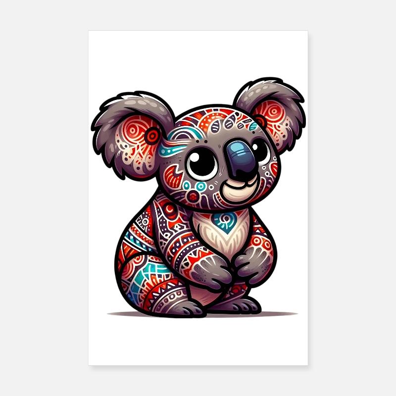 Koala Poster 20x30 cm