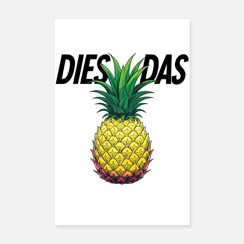 C’est l’ananas Poster 20 x 30 cm