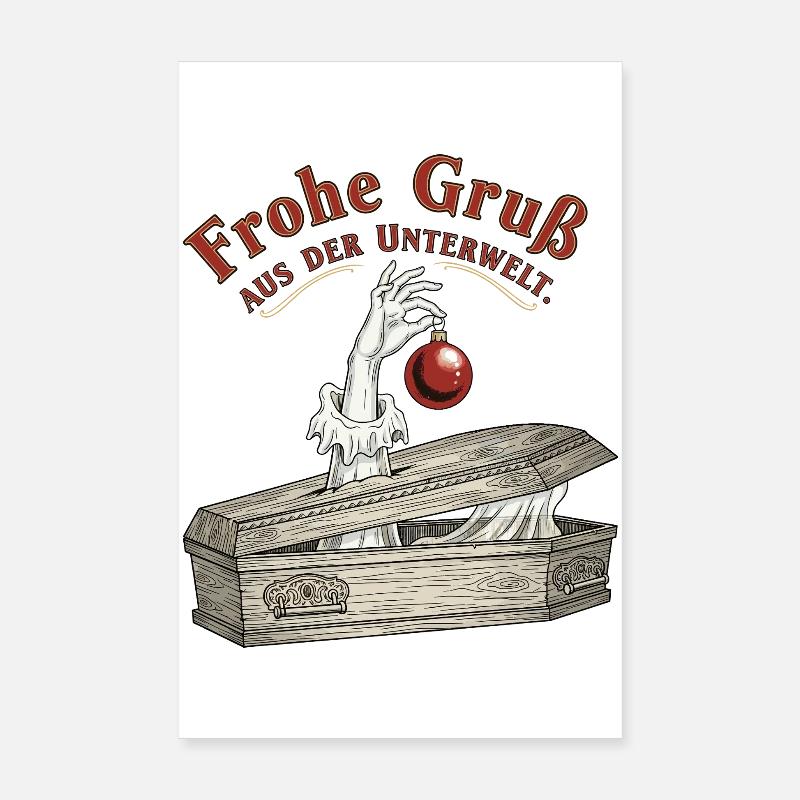Greetings from the Underworld Poster 8" x 12" (20x30 cm)