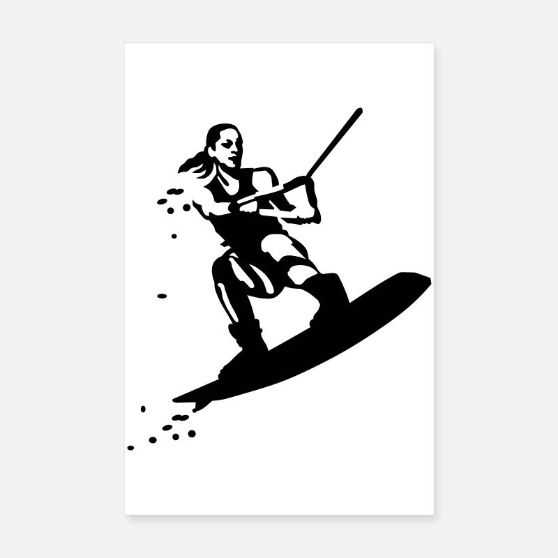 Wakeboard Poster 20 x 30 cm