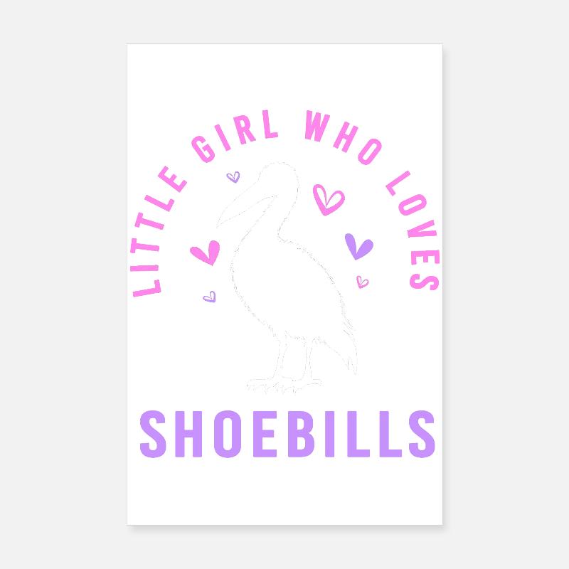 Shoebill Poster 8" x 12" (20x30 cm)