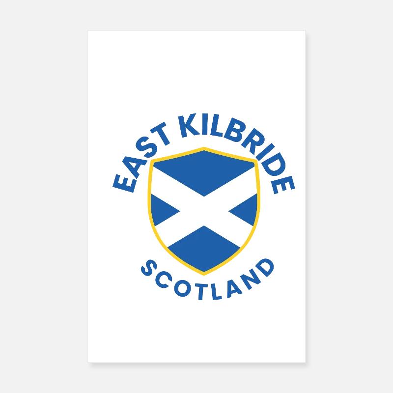 Emblème du bouclier d’East Kilbride Poster 20 x 30 cm