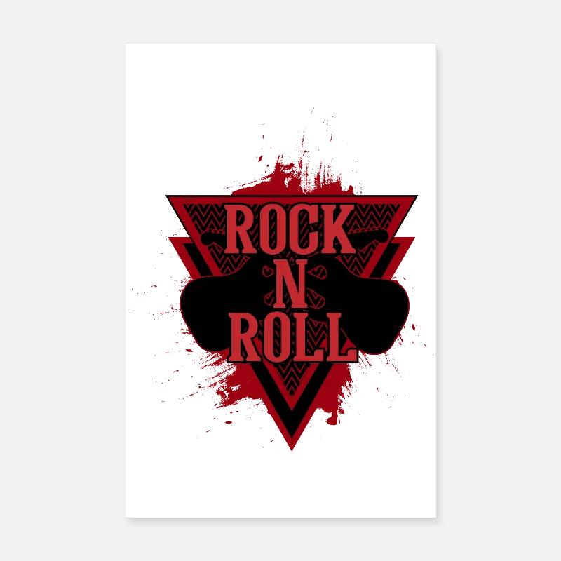 Rock 'n ́Roll Poster 20 x 30 cm