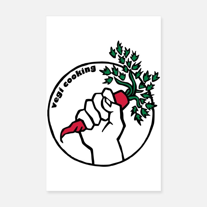 Vegan Poster 20x30 cm