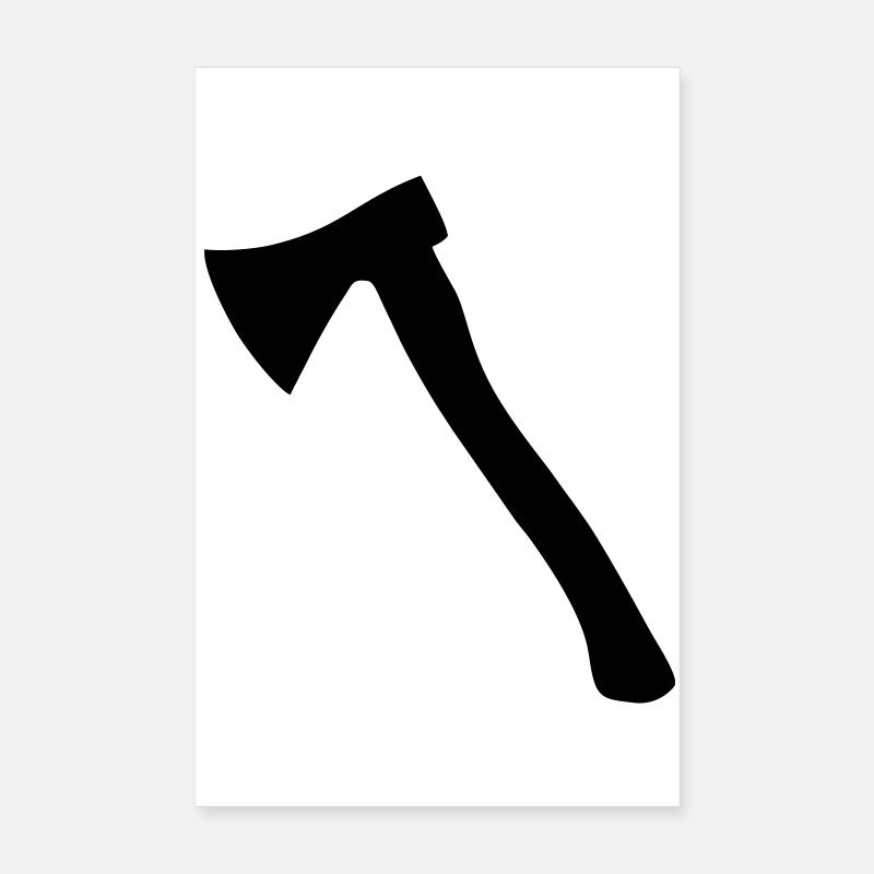Hatchet - Ax Poster 8" x 12" (20x30 cm)