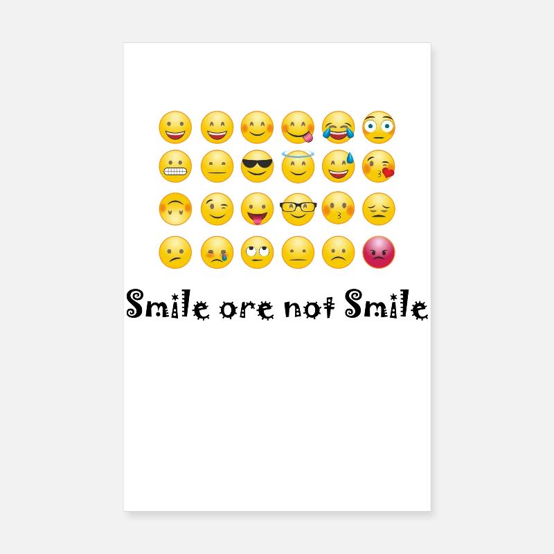 Smiley Poster 20 x 30 cm
