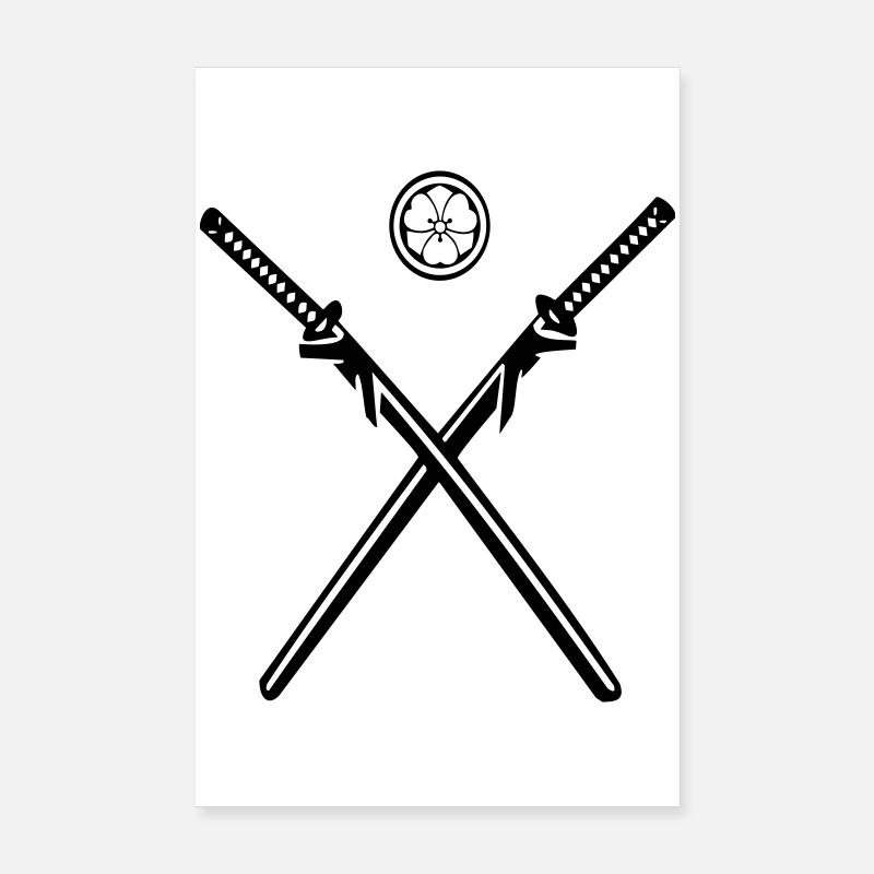 Iaito + Mon Poster 20x30 cm